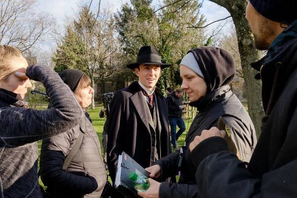 Matthew Beard - Vídeňská krev - Královna noci - Z natáčení