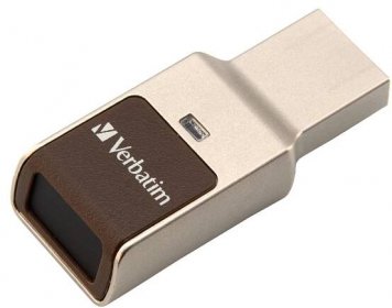 USB Flash Verbatim Fingerprint Secure, 32GB (49337) stříbrný | KASA.cz