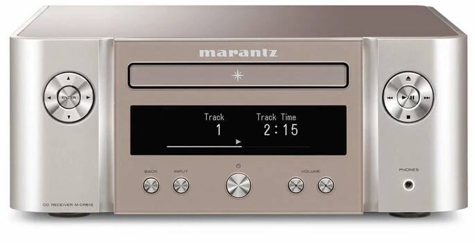 Marantz M-CR612 Melody X stříbrno-zlatý