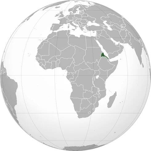 Soubor:Eritrea (Africa orthographic projection).svg – Wikipedie