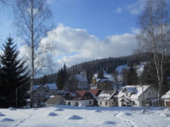 Okružní cesta Nové Hamry -... - Trasa