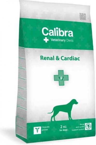 Calibra Veterinary Diets Dog Renal Cardiac 2 kg