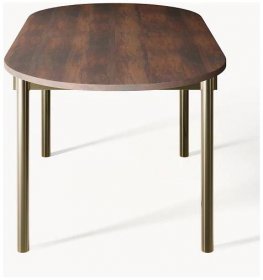 Oválný jídelní stůl Mavi, v různých velikostech, Akáciové dřevo, Š 180 cm, H 90 cm