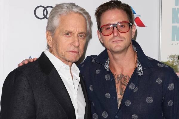 Michael Douglas and son Cameron Douglas