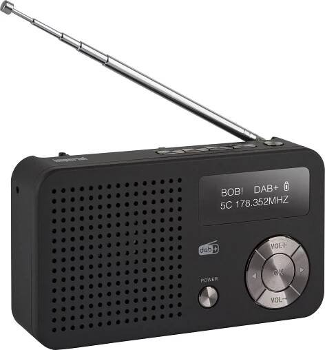 Imperial DABMAN 13 radiobudík DAB+, FM s USB nabíječkou černá