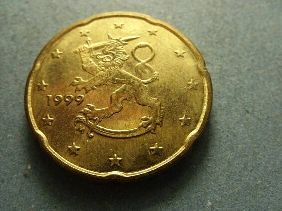 FINSKO - 20 EURO CENT z roku 1999