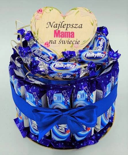 Dort MilkyWay Dárkový koš Sada sladkostí Dárek pro dítě Děti 18 Značka žádná značka