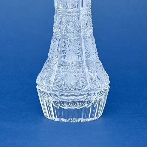 Křišťálová váza broušená, 500PK, 280 mm, Crystal BOHEMIA