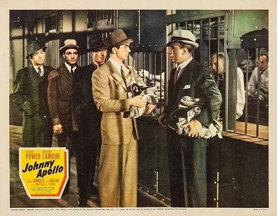 Johnny Apollo - Fotosky - Tyrone Power, Lloyd Nolan