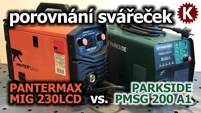Pantermax MIG 230LCD vs. Parkside PMSG 200 A1