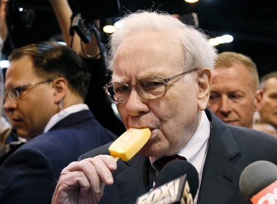 Warren Buffett ice cream