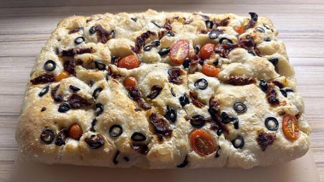 Recept: italská focaccia dle Těhotného kuchaře