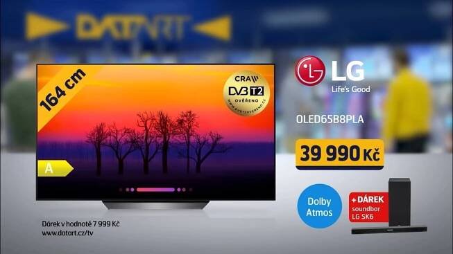 Televize LG OLED65B8PLA