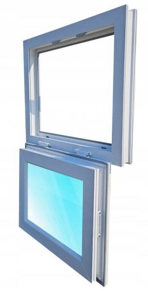 Okno PVC 40x40 nové dvojité sklo 400x400 výrobce Značka Vbo Global