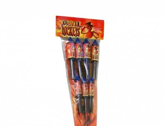 Pyrotechnika Rakety Devil Rocket 7ks - KLÁSEK - Army-Airsoft.cz
