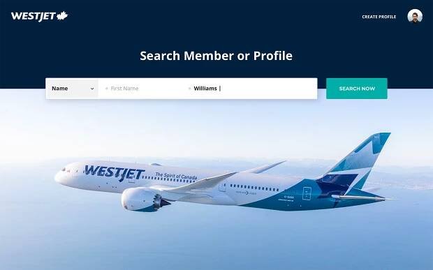 Westjet Lounge Portal