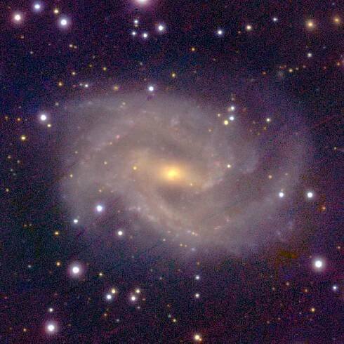 PanSTARRS image of spiral galaxy NGC 2525