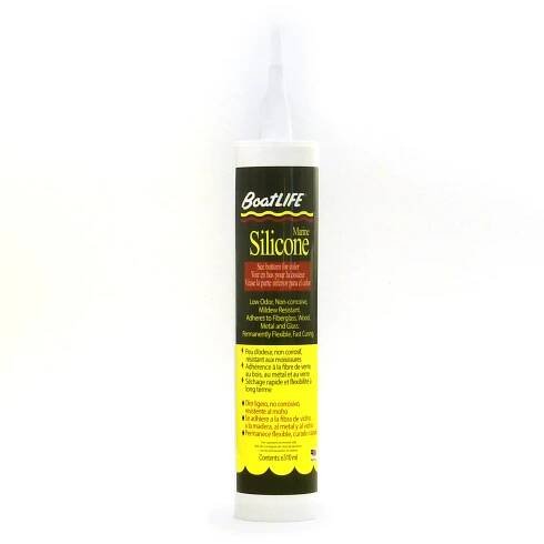 Marine Silicone Rubber Sealant 10.6 fl. oz. Cart.