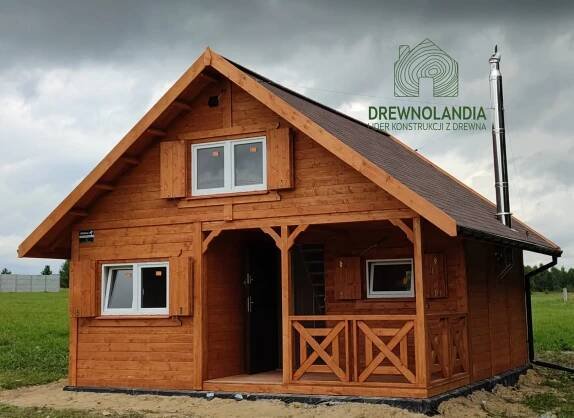 Domek 35 z letního dřeva Rekreační rekreační domky za 425999.00CZK - Allegro