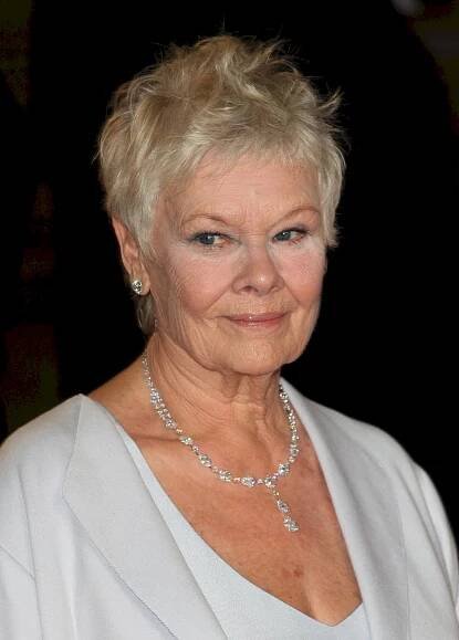Judi Dench: *9.12.1934, významná britská divadelní, filmová a televizní herečka