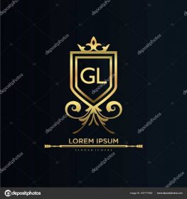 Letter Initial Royal Template Elegant Crown Logo Vector Creative Lettering Stock Vector by ©duwekbro87@gmail.com 407177892