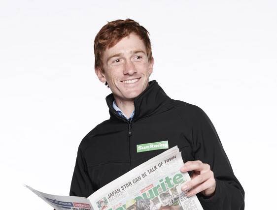 Sam Twiston-Davies. Copyright STEWART WILLIAMS 07956 568150 THE SUN. SUN RACING. Jockey Sam Twiston-Davies. New Sun Racing ambassador Sam Twiston-Davies 19/9/19