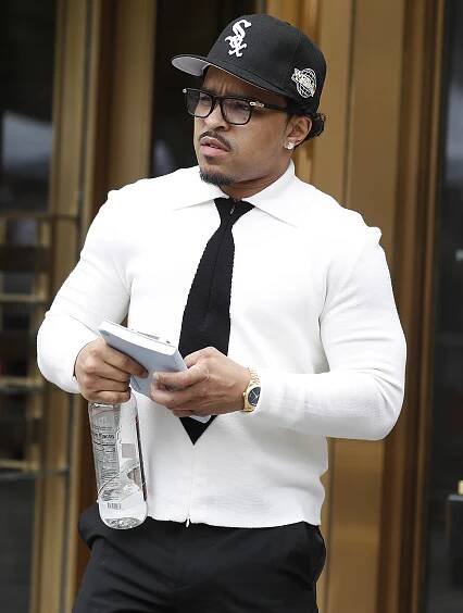 Justin Combs exits Sean Combs' sex trafficking and racketeering trial at Manhattan Federal Court on June 26, 2025 in New York City.
