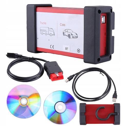 DVOUDESKOVÝ PŘÍSTROJ PRO DIAGNOSTIKU ZÁVAD AUTOMOBILU OBD2 MULTIDIAG BT
