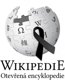 File:Wikipedia-logo-v2-cs-black-ribbon.svg - Wikimedia Commons