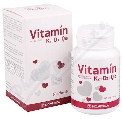 Vitamín K2+D3+Q10 tob.60