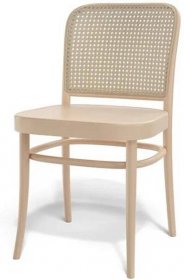 Dřevěná židle s výpletem 811