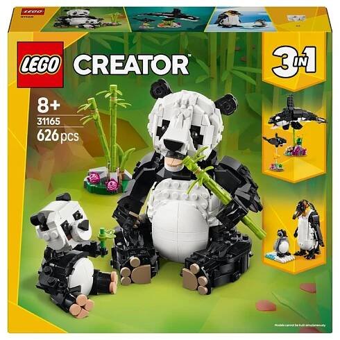 LEGO® Creator 3v1 Divoká zvířata: Pandí rodinka 31165 - TLAMA games