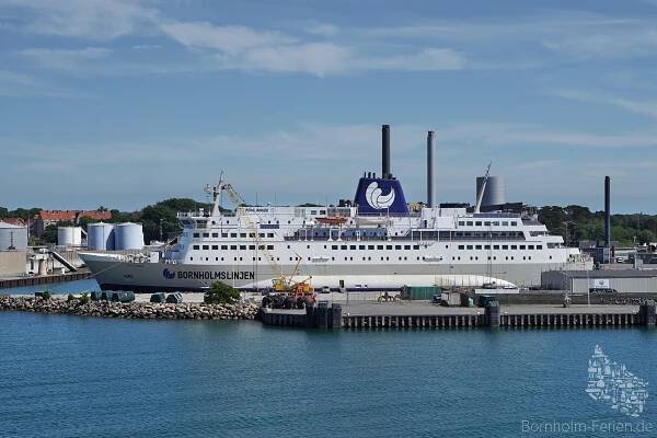 Fähre Bornholm, Fährlinie Sassnitz - Bornholm (Rønne), Fährverbindungen nach Bornholm - Bornholm-Ferien.de