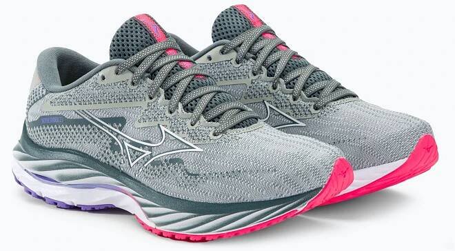 Dámská běžecká obuv Mizuno Wave Rider 27 pearl blue/white/highvpink 6