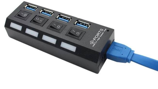 YT30 | USB 3.0 HUB | Rozbočovač pro 4 USB porty | smdledzarovky.cz