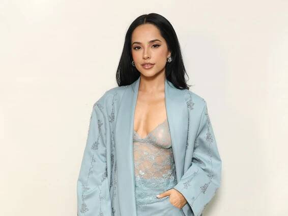 Becky G looks unrecognizable as she models in Willy Chavarria's Spring-Summer 2026 Paris Fashion Show