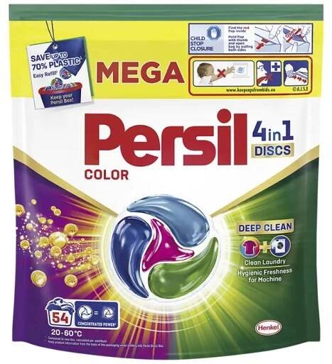 Persil Prací kapsle Discs 4v1 Color, 54 pd