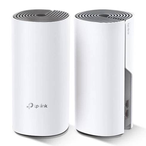 TP-Link Deco E4 Celodomácí síťový Wi-Fi systém, bezešvý a rychlý (AC1200), 2×10