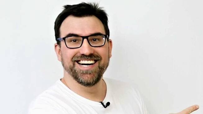 Učitel matematiky a YouTuber Marek Valášek.
