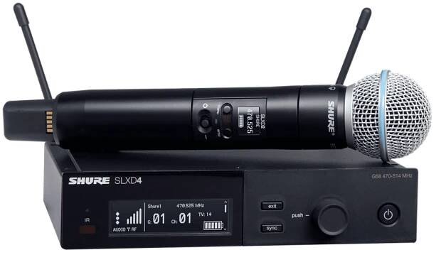 Shure SLXD24E/Beta58 Bezdrátový set G59