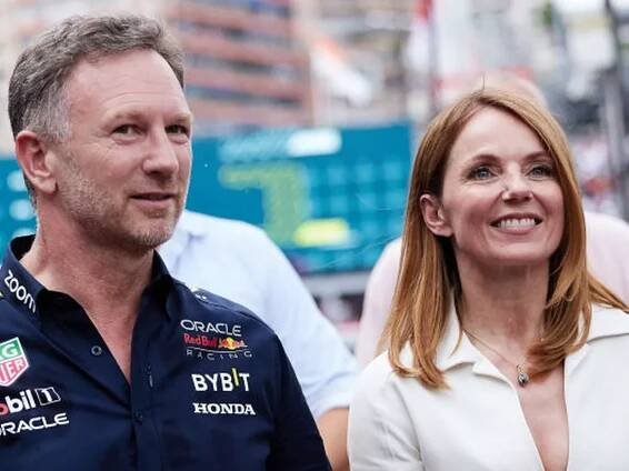 Christian Horner shares snap of Geri wearing eye-catching swimsuit on her birthday