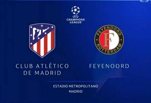 Sestřih utkání Atlético Madrid –⁠ Feyenoord Rotterdam