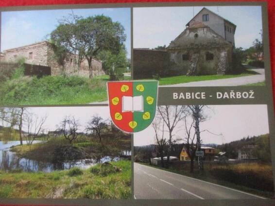 Babice Dařbož Řehenice  BN - Pohlednice místopis