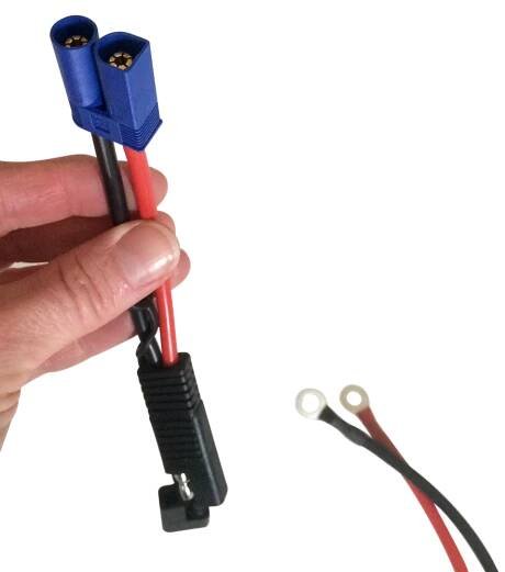 EarthX Quick Connect Ring Lug and SAE Connector