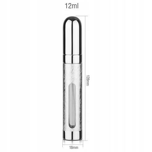 Atomizér na Parfém Tužka Dávkovač Sprej Ramon Stříbrný 12 ml EAN (GTIN) 5904119303159