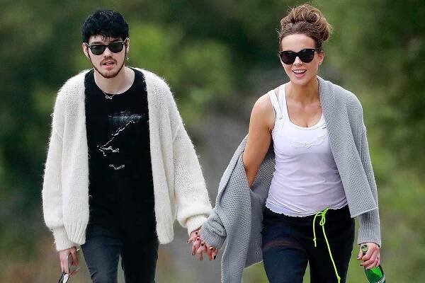 Kate Beckinsale Holds Hands with Canadian Musician Goody Grace in Active Outing