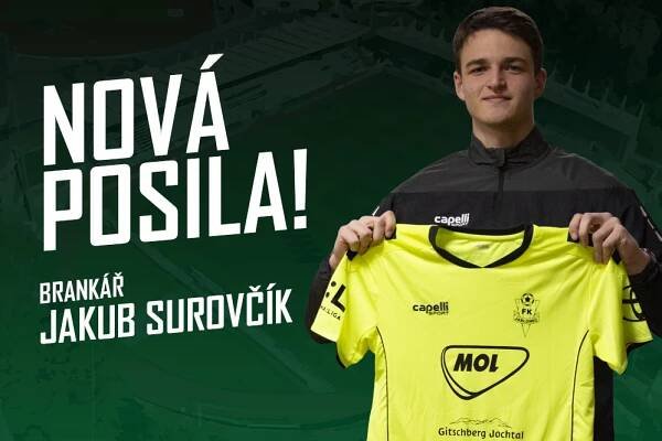 Brankář Jakub Surovčík se připojil k týmu