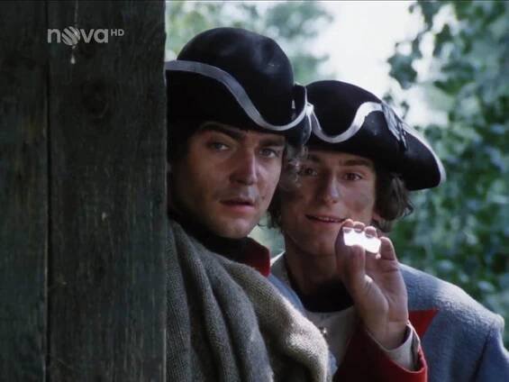 Vladimír Dlouhý and Ondrej Vetchý in S čerty nejsou žerty (1985)