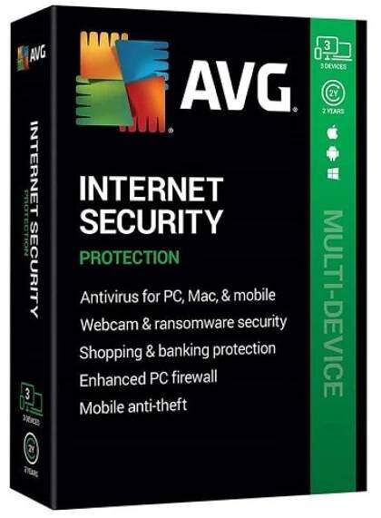 AVG Internet Security na 12 měsíců (1-10 zařízení) - Eklíčenka