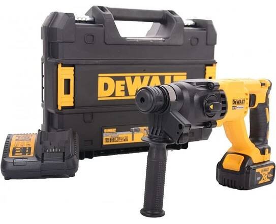 DeWALT DCH133M1 Aku vrtací kladivo SDS-Plus (2,6J/18V/1x4,0Ah) kufr Tstak